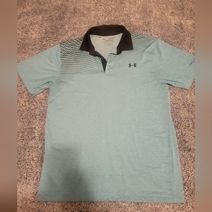 Under Armour The Playoff Polo Shirt Sleeve Mens Medium